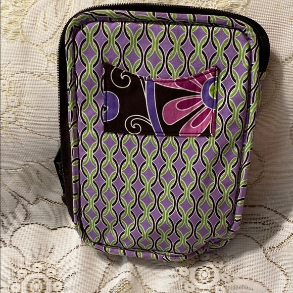 Tablet Case Brown & Pink Vera Bradley Paisley Pattern - Picture 6 of 6